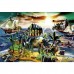 Puzzle 150 pièces - playmobil : l'île des pirates avec pirate  Schmidt    844005